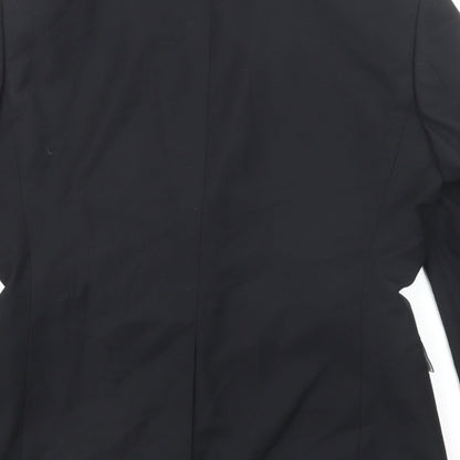 Mens UK Size 38 Ventuno 21 Regular Black Suit Jacket