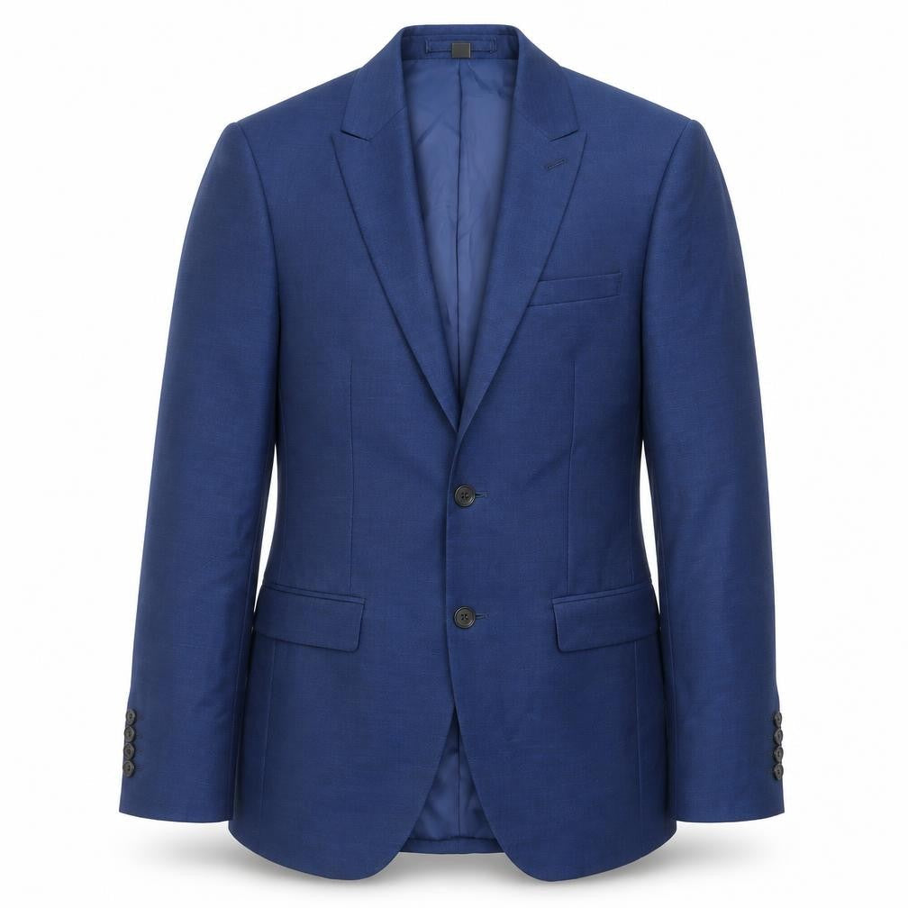 Mens UK Size 34 Marks and Spencer Regular Blue Suit Jacket