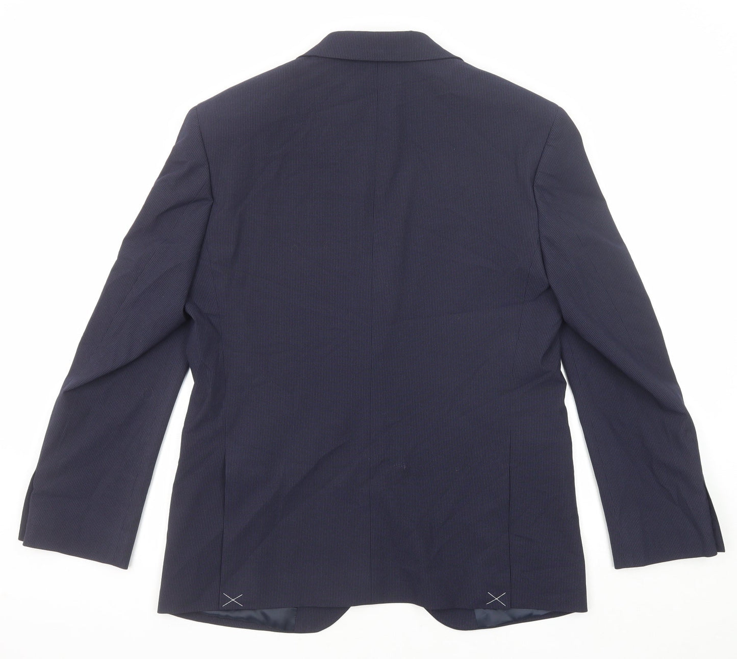 Mens UK Size 38 Marks and Spencer Regular Blue Suit Jacket