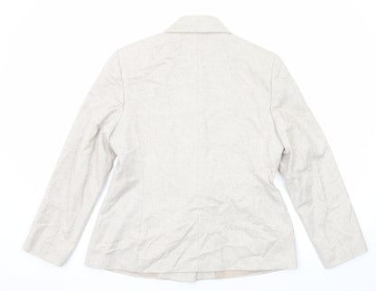 Womens UK Size 16 Steilmann Beige Jacket