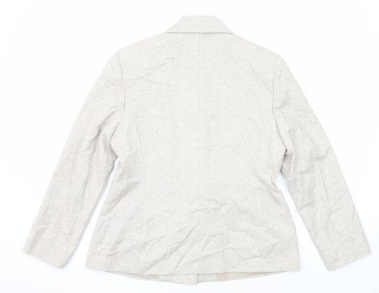 Womens UK Size 16 Steilmann Beige Jacket