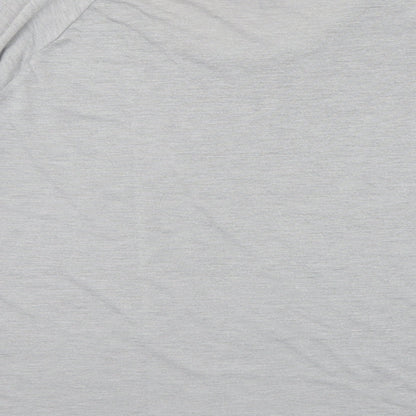 Womens UK Size 10 NEXT Grey Basic T-Shirt