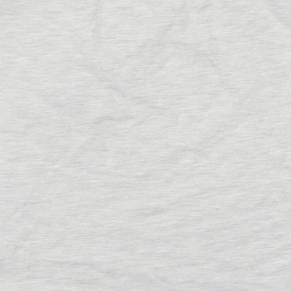 New Look Girls Grey Cotton Basic T-Shirt Size M Round Neck Pullover - Give Me Space