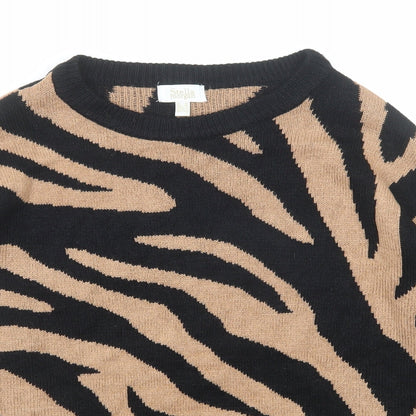 Womens UK Size 8 Stella Morgan Beige Pullover Jumper
