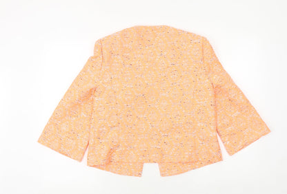 Womens UK Size 12 Marks and Spencer Orange Jacket