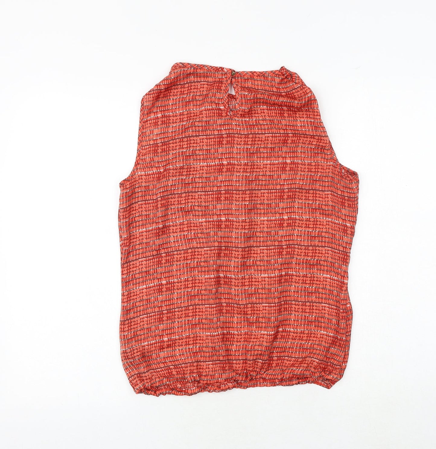 Womens UK Size 12 Per Una Red Basic Blouse