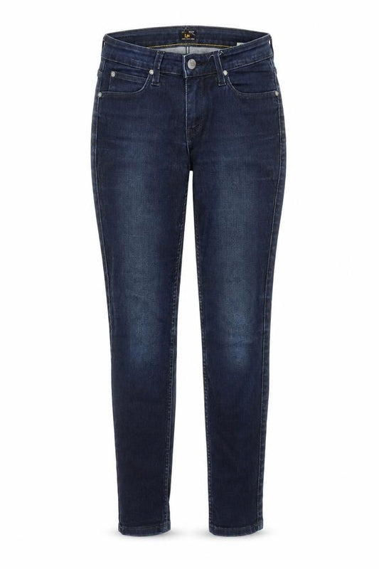 Womens UK Size 30 in Lee Regular Fit Skinny Blue Jeans