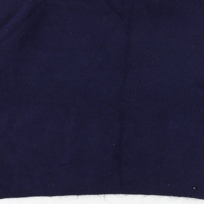 Womens UK Size 10 Marks and Spencer Blue Pullover Jumper