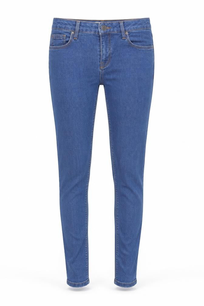 Womens UK Size 26 in Topshop Regular Fit Skinny Blue Jeans