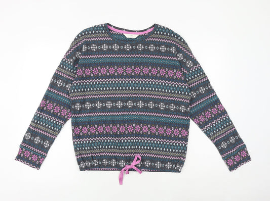 Womens UK Size M Marks and Spencer Multicoloured Pullover Sweatshirt