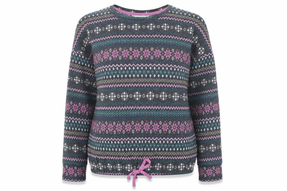 Womens UK Size M Marks and Spencer Multicoloured Pullover Sweatshirt