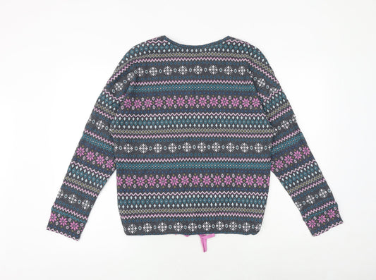 Womens UK Size M Marks and Spencer Multicoloured Pullover Sweatshirt