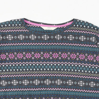 Womens UK Size M Marks and Spencer Multicoloured Pullover Sweatshirt