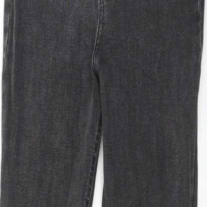 ASOS Womens Grey Cotton Skinny Jeans Size 26 in L32 in Regular Button
