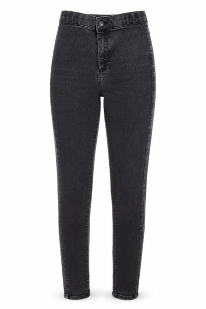 Womens UK Size 26 in Topshop Regular Fit Skinny Black Jeans