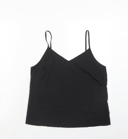Womens UK Size 12 Marks and Spencer Black Basic Tank