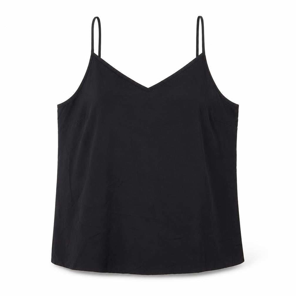 Womens UK Size 12 Marks and Spencer Black Basic Tank