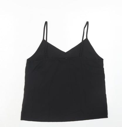 Womens UK Size 12 Marks and Spencer Black Basic Tank