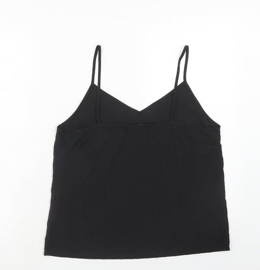 Womens UK Size 12 Marks and Spencer Black Basic Tank
