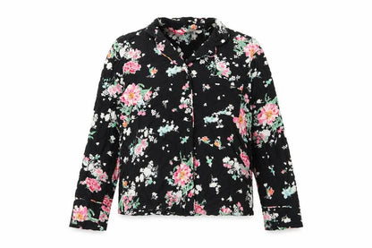 Womens UK Size 12 Marks and Spencer Black Basic Button-Up