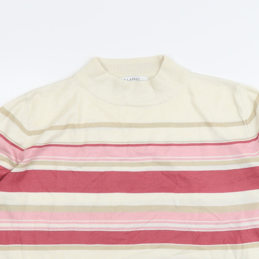 Womens UK Size 12 Marks and Spencer Multicoloured Pullover Jumper
