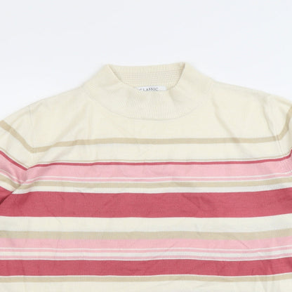 Womens UK Size 12 Marks and Spencer Multicoloured Pullover Jumper