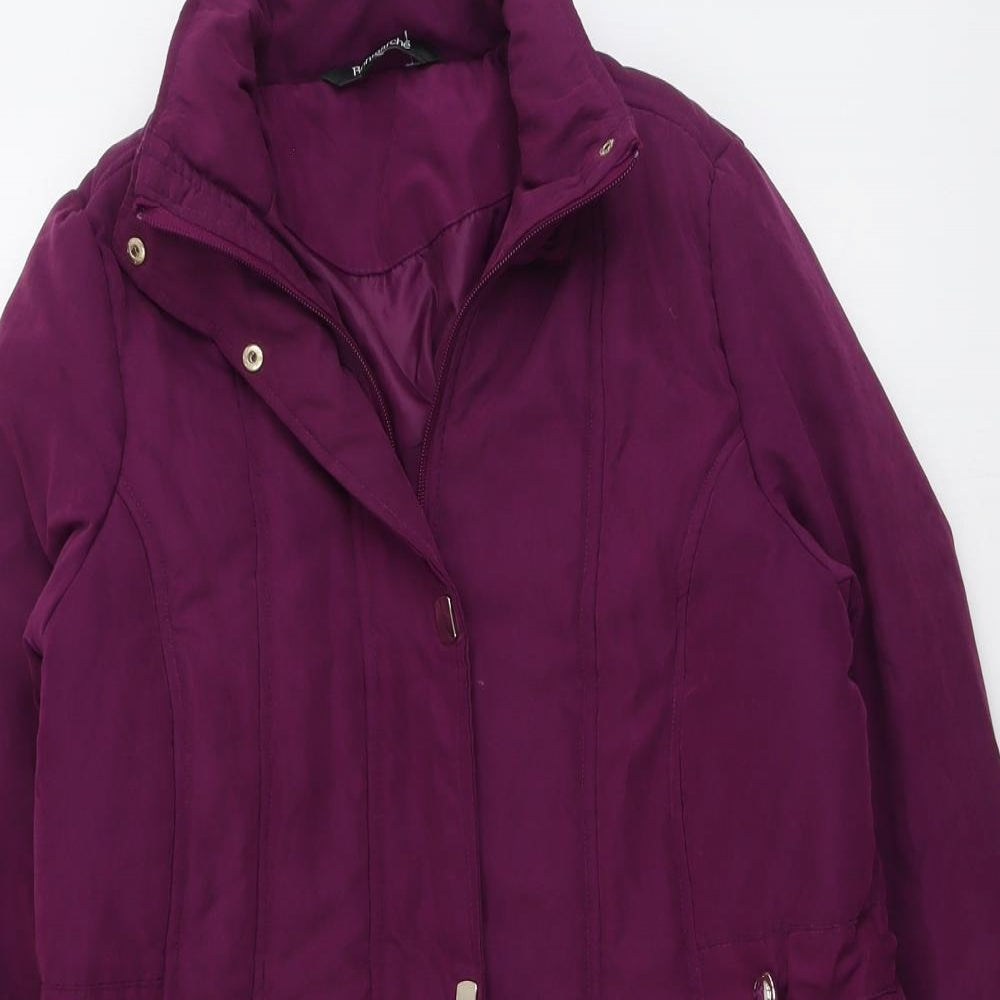 Womens UK Size 12 Bonmarché Purple Jacket