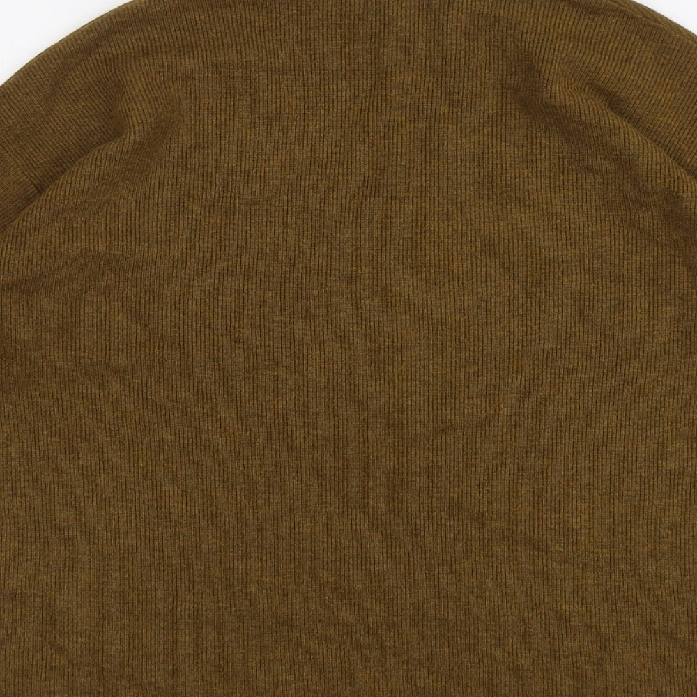 Womens UK Size 6 Warehouse Brown Pullover Jumper
