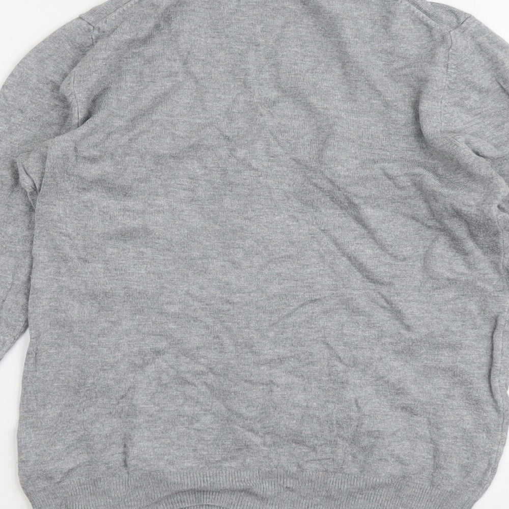 Womens UK Size 10 Marks and Spencer Grey Pullover Jumper