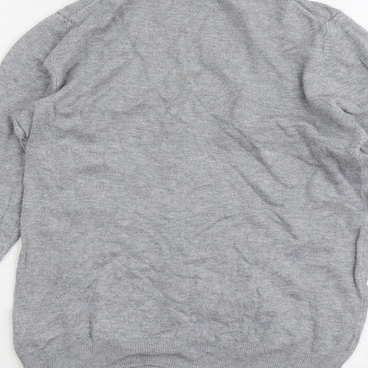 Womens UK Size 10 Marks and Spencer Grey Pullover Jumper