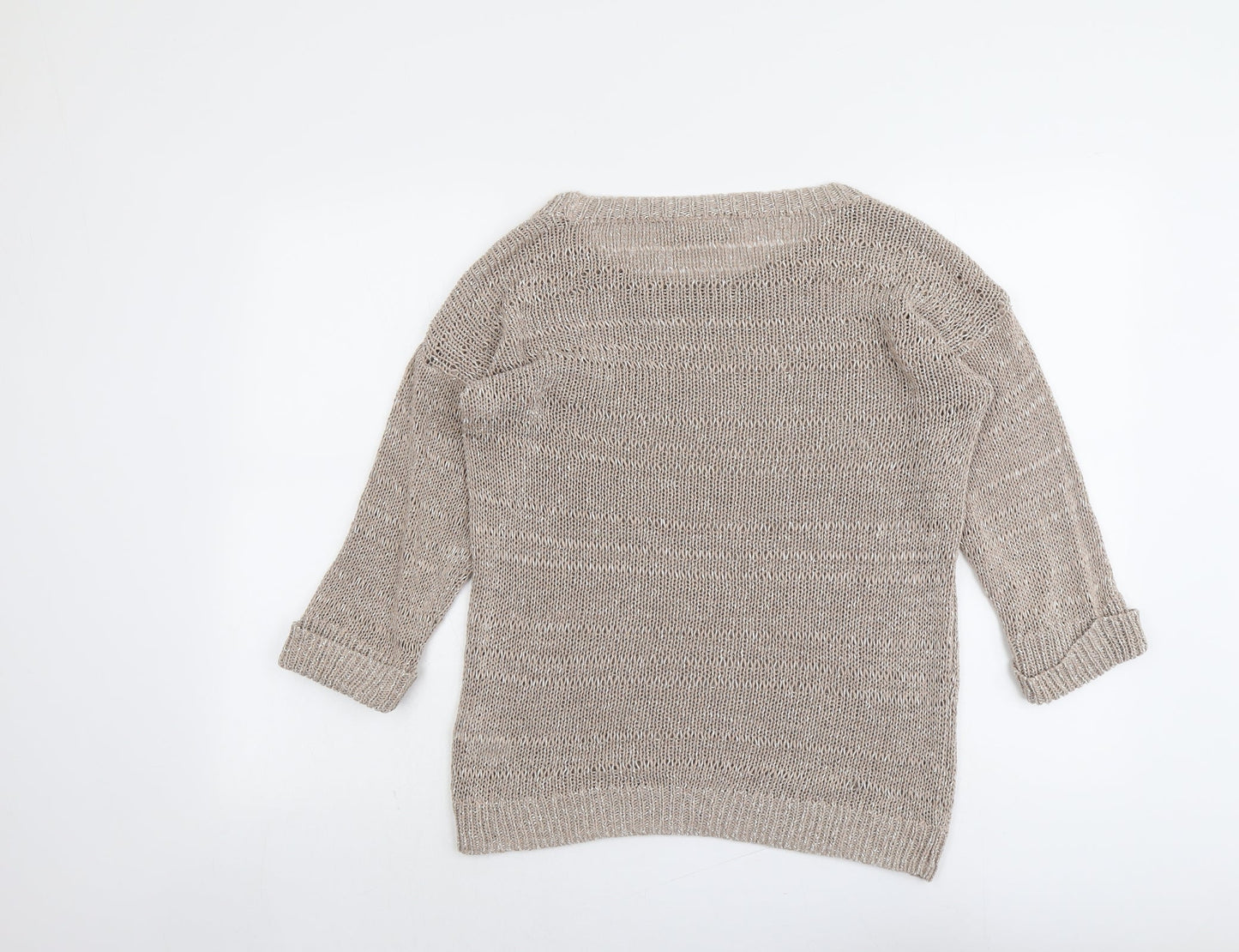 Womens UK Size M Wallis Beige Pullover Jumper