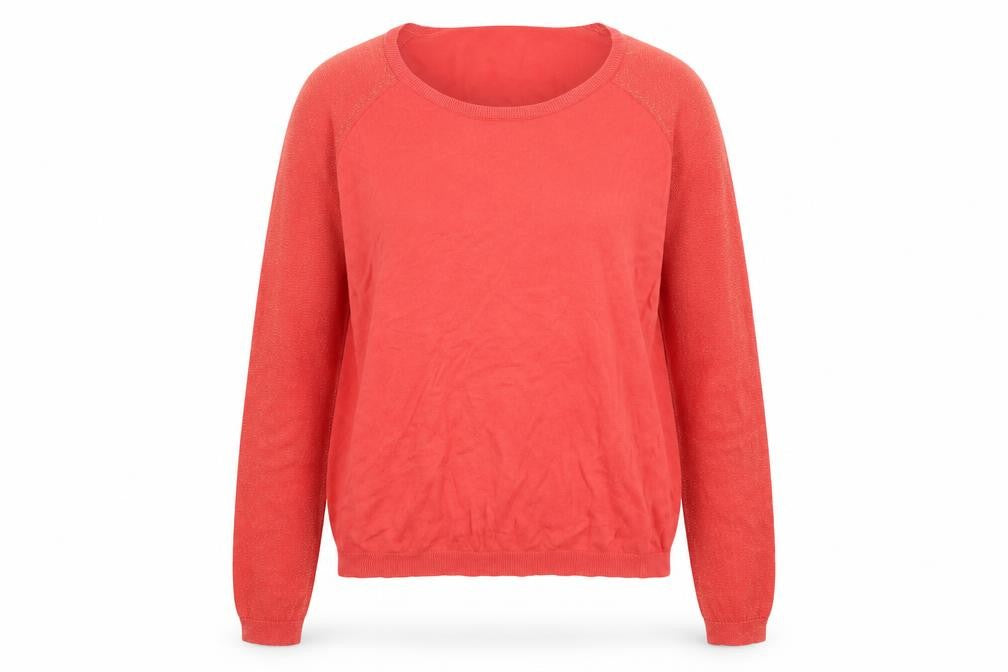 Womens UK Size 4 Monoprix Red Pullover Jumper