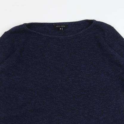 Womens UK Size 10 New Look Blue Pullover Jumper