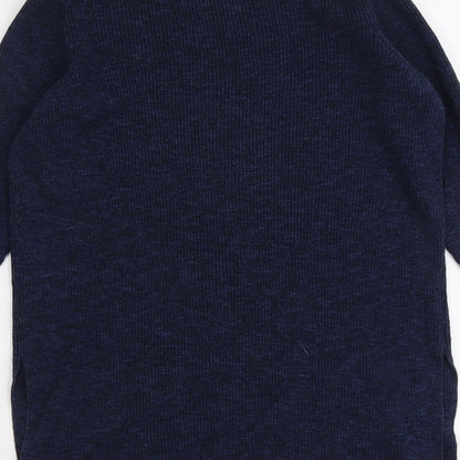 Womens UK Size 10 New Look Blue Pullover Jumper