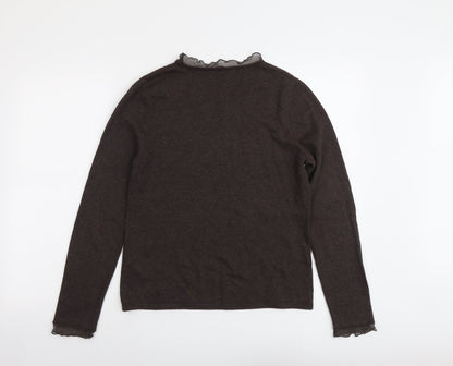 Womens UK Size 12 Gerry Weber Brown Pullover Jumper