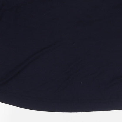 Womens UK Size S Mango Blue Pullover Jumper