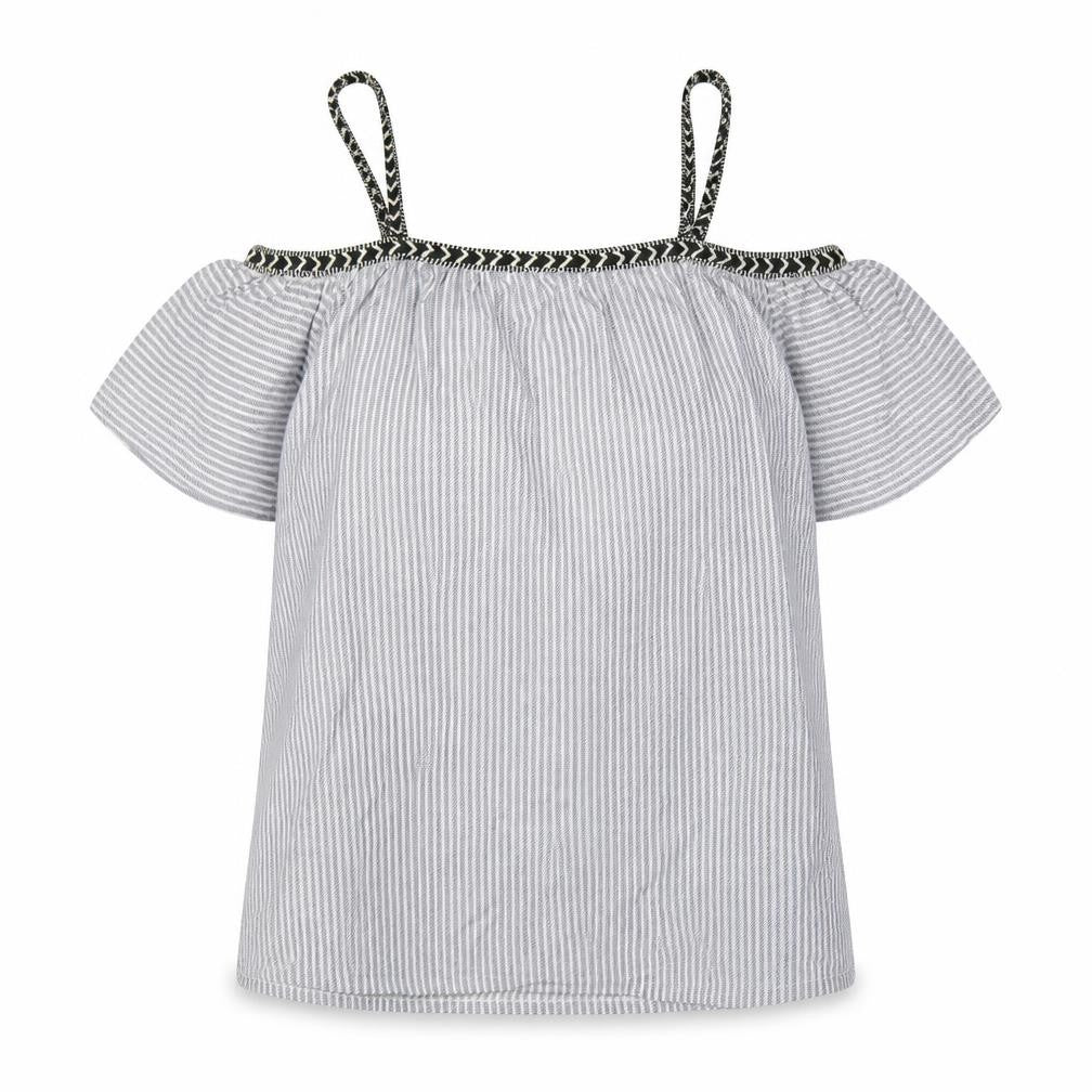 Womens UK Size M Pull&Bear Blue Basic Blouse