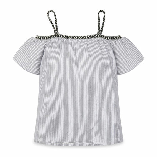 Womens UK Size M Pull&Bear Blue Basic Blouse