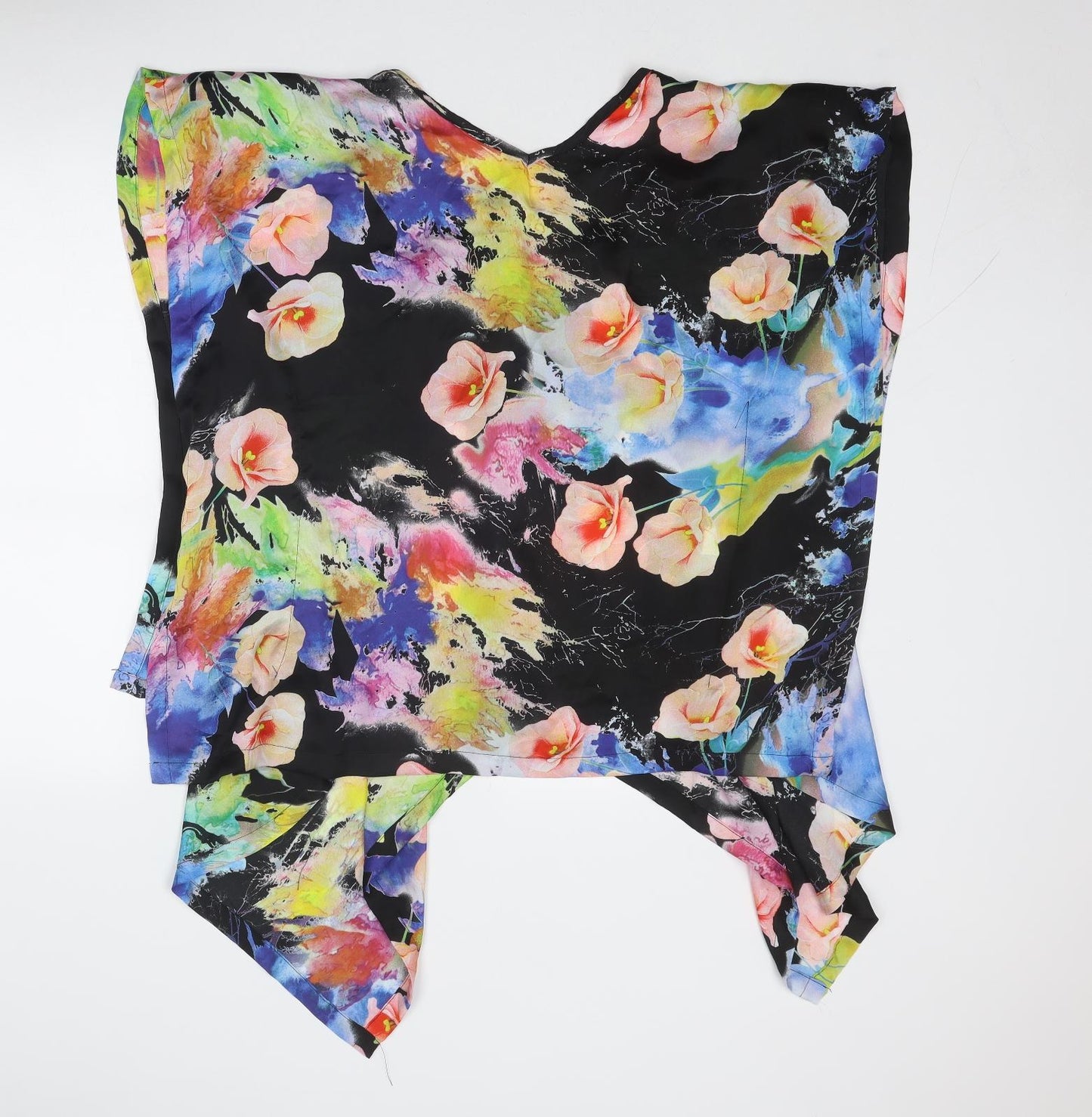Womens UK Size 10 Alice & You Multicoloured Basic Blouse