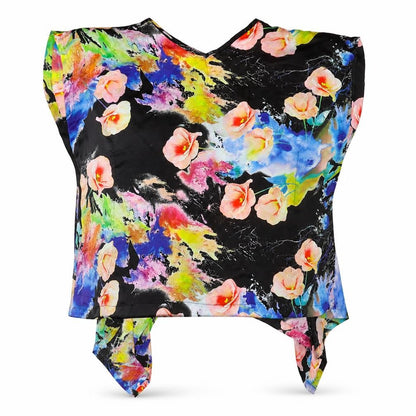 Womens UK Size 10 Alice & You Multicoloured Basic Blouse