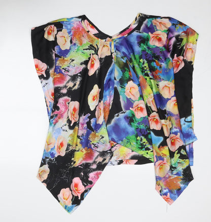 Womens UK Size 10 Alice & You Multicoloured Basic Blouse