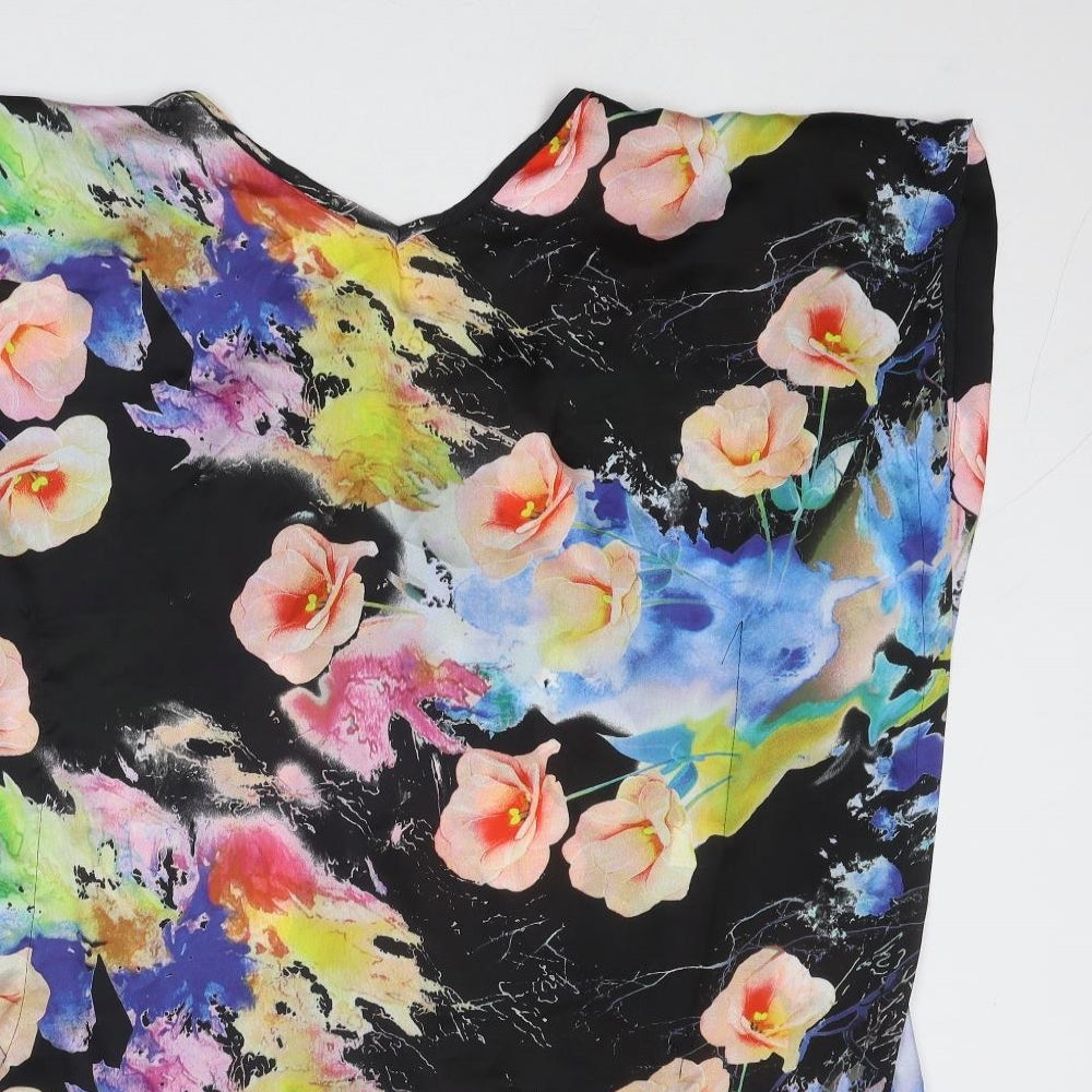 Womens UK Size 10 Alice & You Multicoloured Basic Blouse