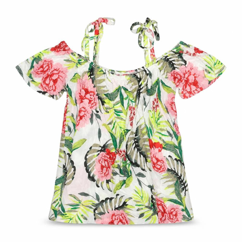 Womens UK Size 10 Dorothy Perkins Multicoloured Basic T-Shirt
