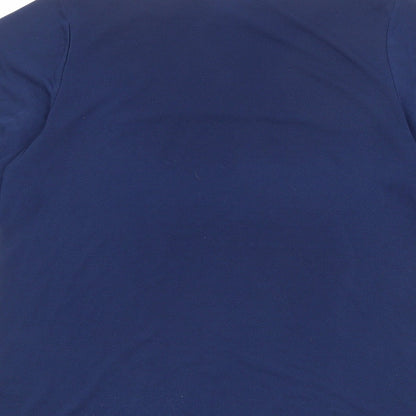 Womens UK Size XS H&M Blue Basic Blouse