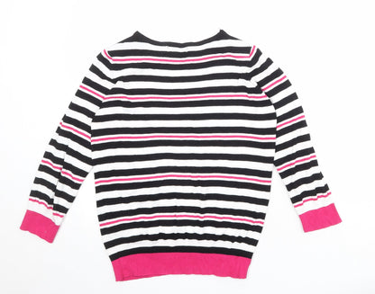 Womens UK Size 14 Debenhams Multicoloured Pullover Jumper