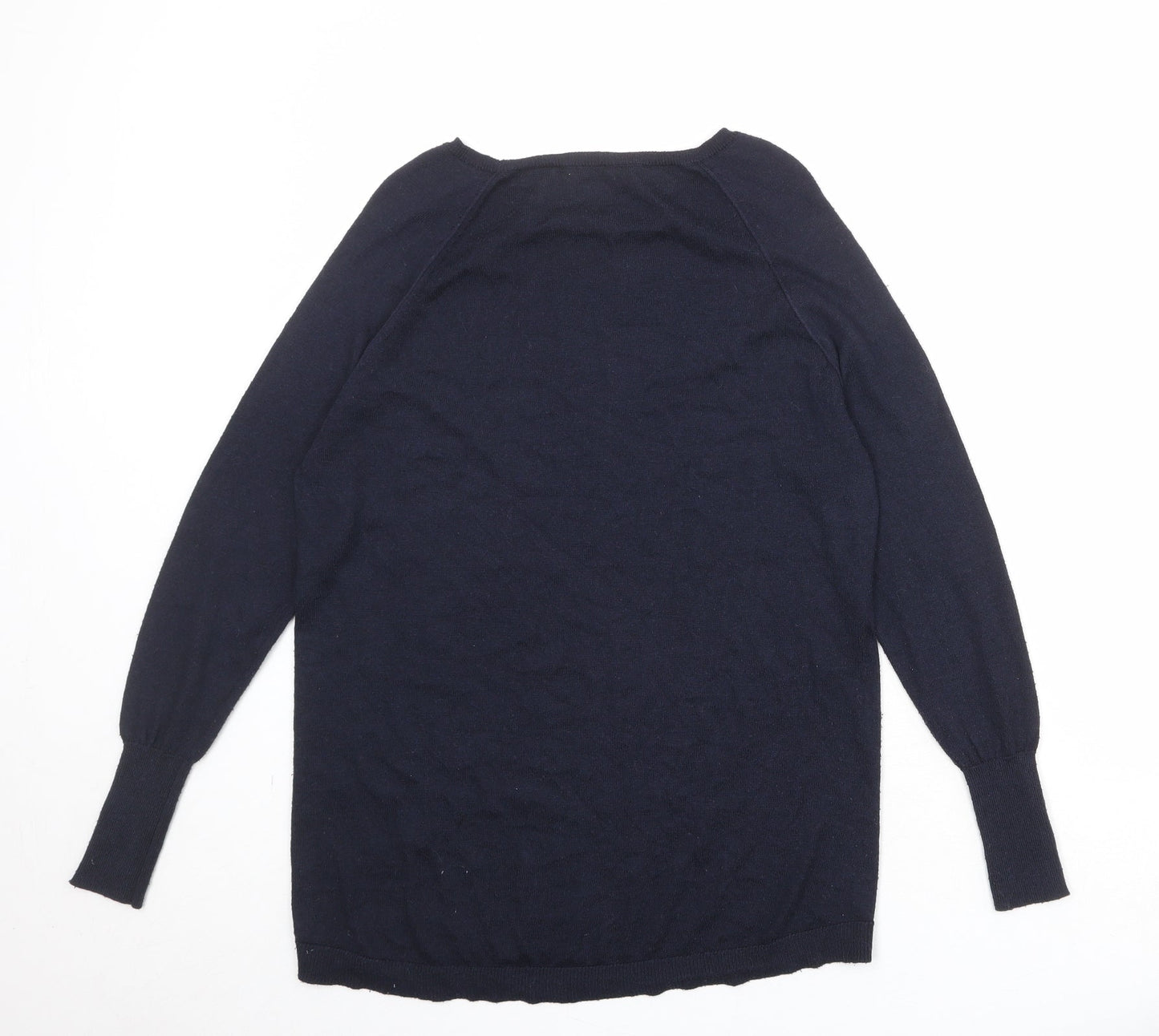 Womens UK Size S Oasis Blue Pullover Jumper
