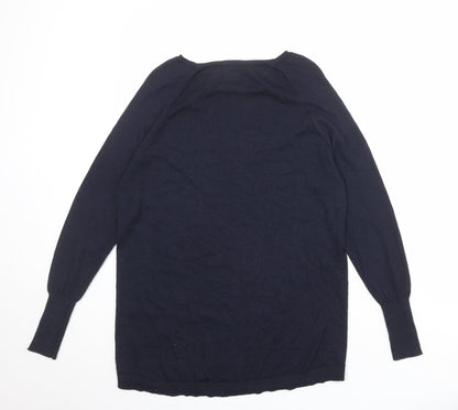 Womens UK Size S Oasis Blue Pullover Jumper