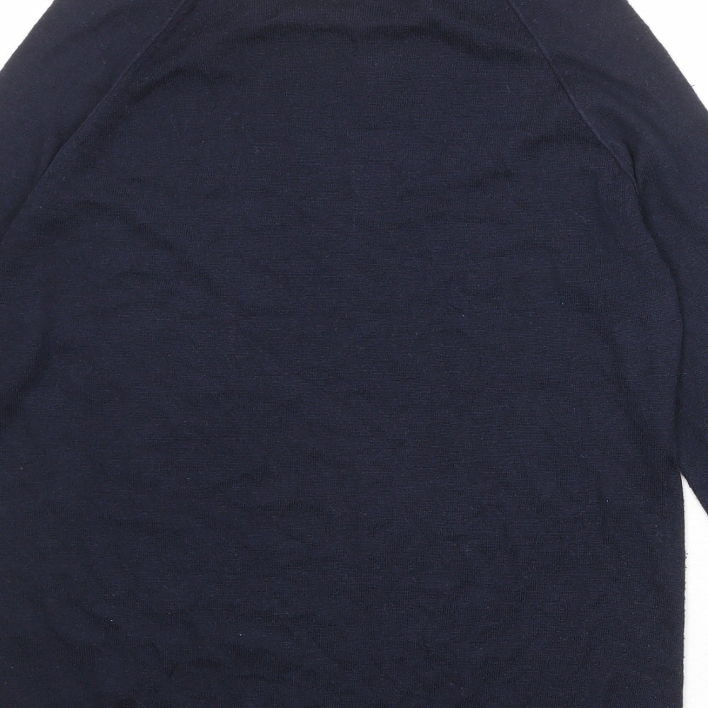 Womens UK Size S Oasis Blue Pullover Jumper