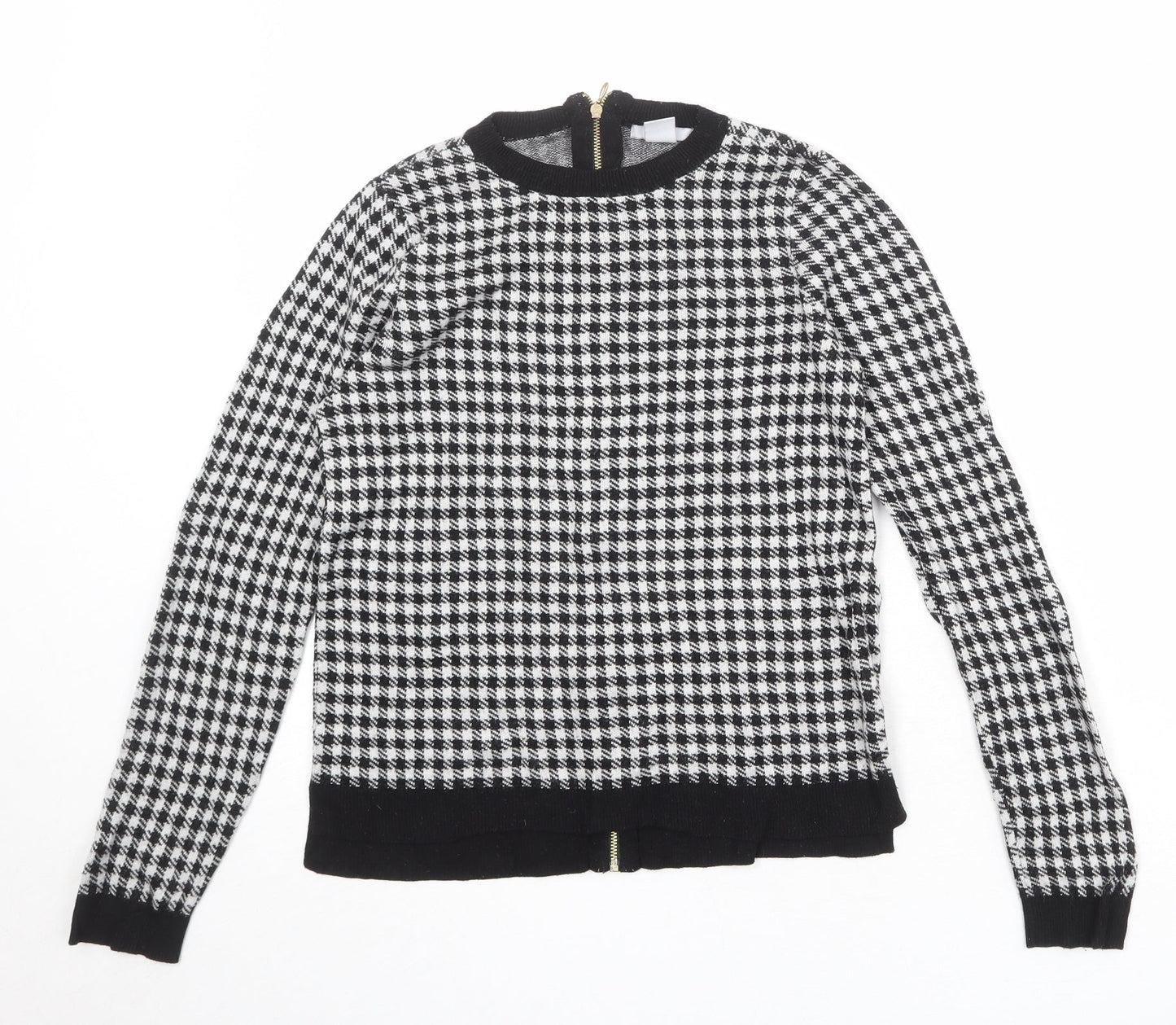 Womens UK Size S H&M Black Pullover Jumper