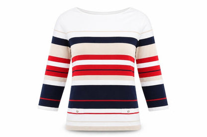 Womens UK Size M Lakeland Multicoloured Pullover Jumper